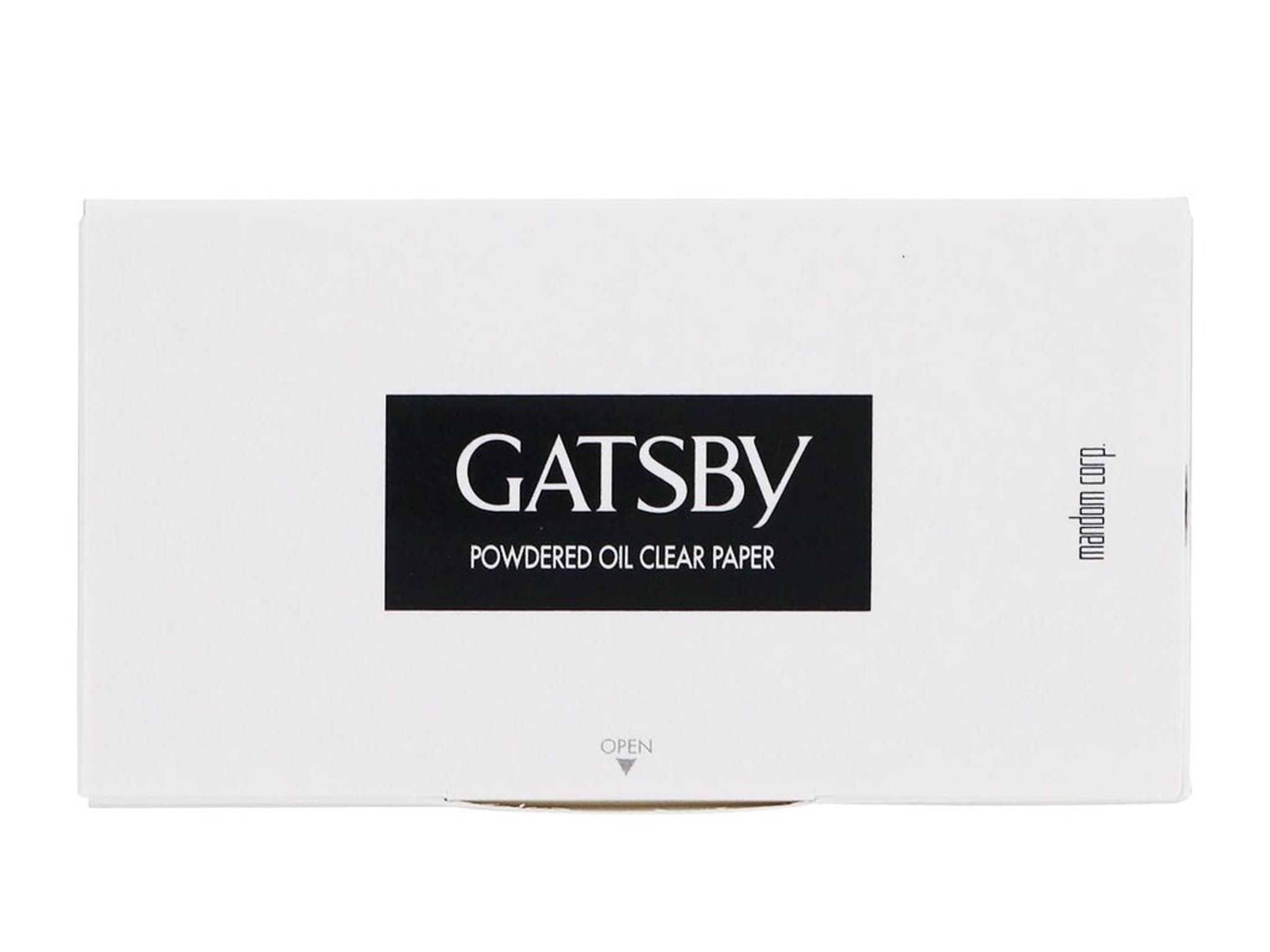 GATSBY - Powdered Oil Clear Paper - 70 Sheets 3501