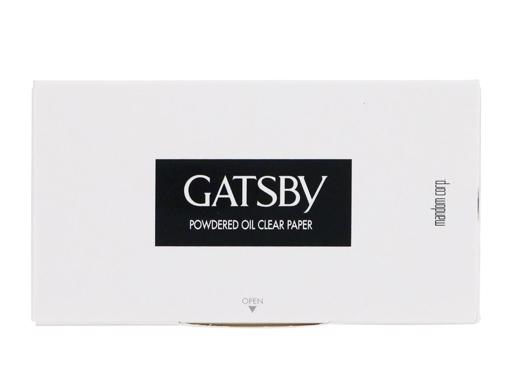 GATSBY Powdered Oil Clear Paper - 70 Sheets - Powdered Oil Clear Paper