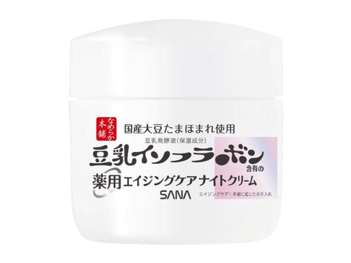 Nameraka Honpo Wrinkle Night Cream White -